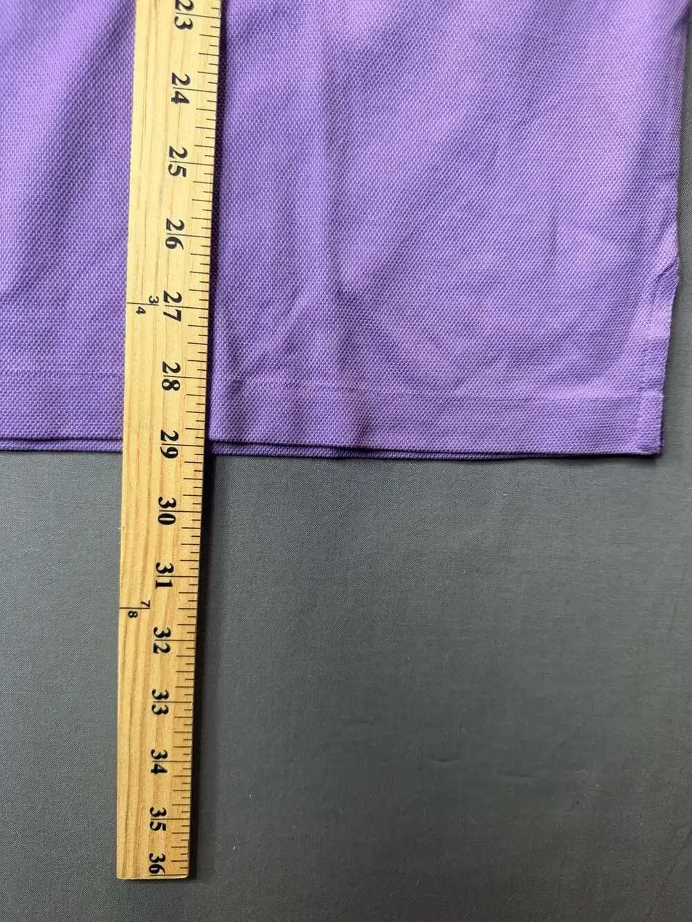 Ralph Lauren Purple Label Pique Polo Shirt Purple Italy XL New with Tags!